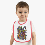 Rainbow Soul Baby Contrast Trim Jersey Bib