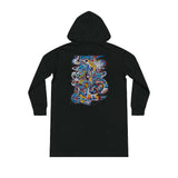 Cascading Grace 100% Organic Streeter Hoodie Dress