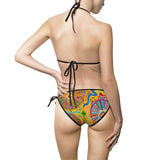 Multidimensional Women's Bikini Swimsuit