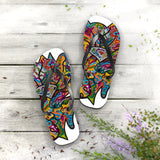 Rainbow Soul Flip Flops