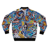 Cascading Grace Men's AOP Bomber Jacket
