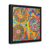 Multidimensional Gallery Canvas Wraps, Square Frame