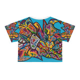 Rainbow Soul AOP Crop Tee