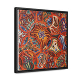 Divine Unity Gallery Canvas Wraps, Square Frame