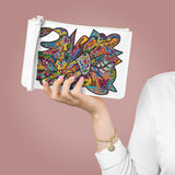 Rainbow Soul Clutch Bag