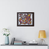 Framed Horizontal Poster Urabe Art Design - 1