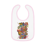 Freedom Baby Contrast Trim Jersey Bib