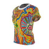 Multidimensional Women's AOP Cut & Sew Tee