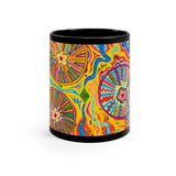 Multidimensional 11oz Black Mug