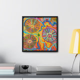 Multidimensional Gallery Canvas Wraps, Square Frame