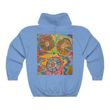 Multidimensional Unisex Heavy Blend™ Hooded Sweatshirt