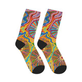 Multidimensional Mid-length Socks
