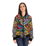Rainbow Soul Women's Bomber Jacket (AOP)