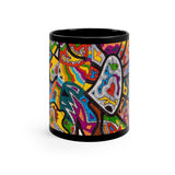 Rainbow Soul 11oz Black Mug