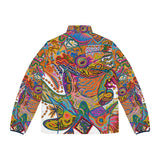 Freedom Men's Puffer Jacket (AOP)