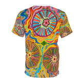 Multidimensional Men's AOP Cut & Sew Tee