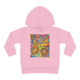Multidimensional Toddler Pullover Fleece Hoodie
