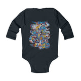 Cascading Grace Infant Long Sleeve Bodysuit