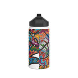 Rainbow Soul Stainless Steel Water Bottle, Standard Lid
