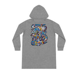 Cascading Grace 100% Organic Streeter Hoodie Dress