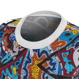 Cascading Grace Women's AOP Cut & Sew Tee