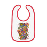 Freedom Baby Contrast Trim Jersey Bib