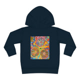 Multidimensional Toddler Pullover Fleece Hoodie
