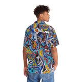 Cascading Grace Men's Hawaiian Shirt (AOP)