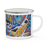 Cascading Grace 100% Organic Enamel Camping Mug