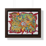 Framed Horizontal Poster Urabe Art Design - 3