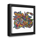 Rainbow Soul Gallery Canvas Wraps, Square Frame