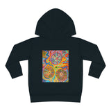 Multidimensional Toddler Pullover Fleece Hoodie