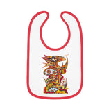 Spirit Dance Baby Contrast Trim Jersey Bib