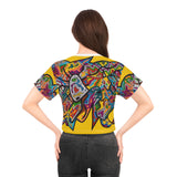 Rainbow Soul AOP Crop Tee