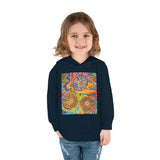 Multidimensional Toddler Pullover Fleece Hoodie