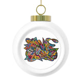 Rainbow Soul Christmas Ball Ornament