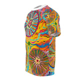 Multidimensional Men's AOP Cut & Sew Tee