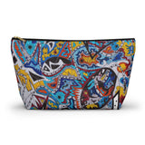 Cascading Grace Accessory Pouch w T-bottom
