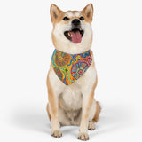 Multidimensional Pet Bandana Collar