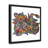 Rainbow Soul Gallery Canvas Wraps, Square Frame
