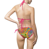 Multidimensional Women's Bikini Swimsuit