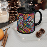 Rainbow Soul 11oz Black Mug