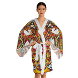 Spirit Dance Long Sleeve Kimono Robe