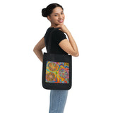 Multidimensional 100% Organic Canvas Tote Bag