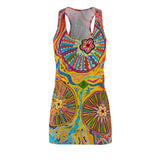 Multidimensional Women's Cut & Sew Racerback Dress
