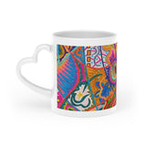 Freedom Heart-Shaped Mug
