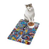 Cascading Grace Pet Food Mat (12x18)