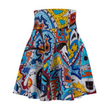 Cascading Grace Women's Skater Skirt