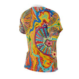 Multidimensional Women's AOP Cut & Sew Tee
