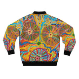 Multidimensional Men's AOP Bomber Jacket